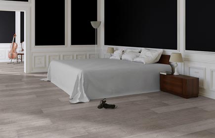 Aperçu Chêne Vielli Gris Planches parquet stratifiés chez Kahrs